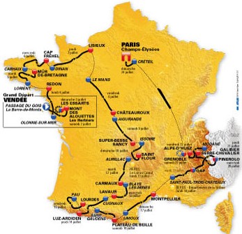 Le Tour de France 2011 prend son envol